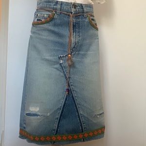 💝Denim skirt from SCOOP NYC